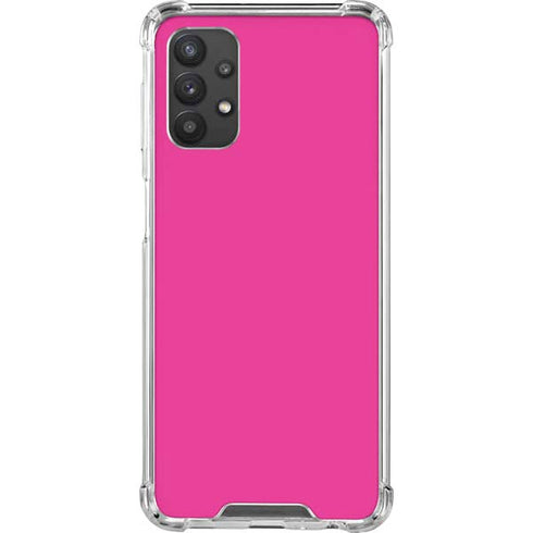 Color Pop Corvette Fusia Galaxy A32 5G Clear Case