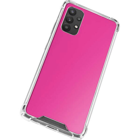 Color Pop Corvette Fusia Galaxy A32 5G Clear Case
