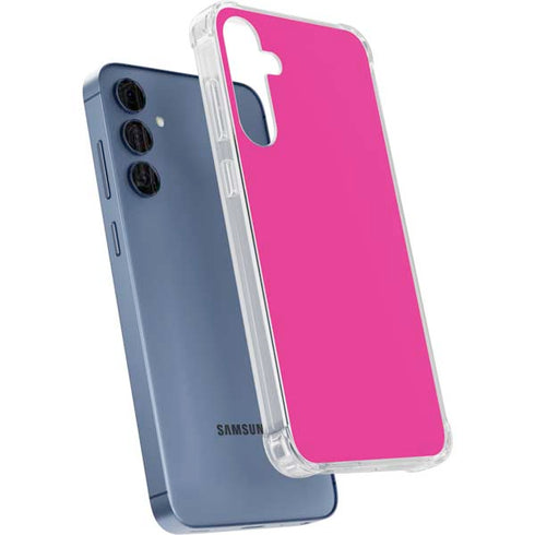 Color Pop Corvette Fusia Galaxy A35 5G Clear Case