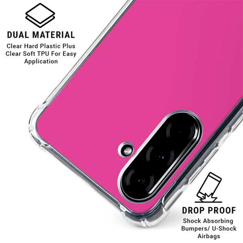 Color Pop Corvette Fusia Galaxy A36 5G Clear Case