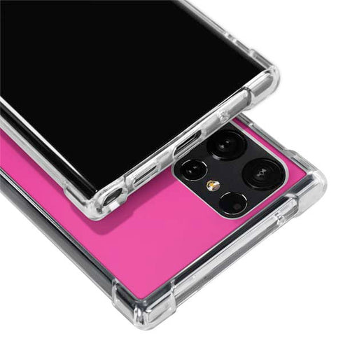 Color Pop Corvette Fusia Galaxy S24 Ultra Clear Case