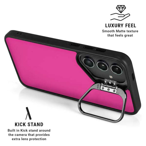 Color Pop Corvette Fusia Galaxy S25 Kickstand Case