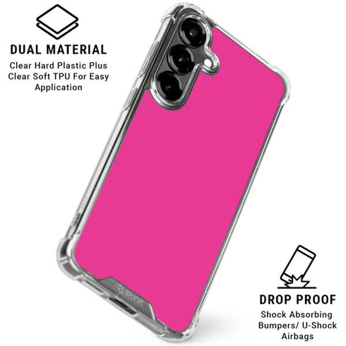 Color Pop Corvette Fusia Galaxy S26 Plus Clear Case