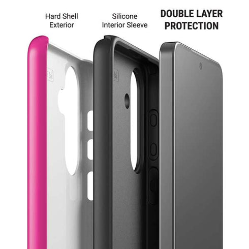 Color Pop Corvette Fusia Galaxy S26 Plus Impact Case