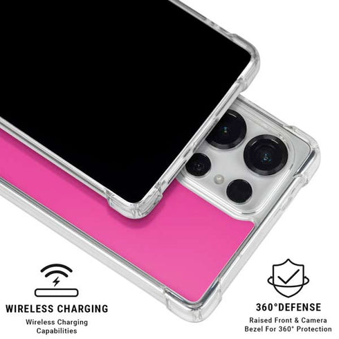 Color Pop Corvette Fusia Galaxy S26 Ultra Clear Case