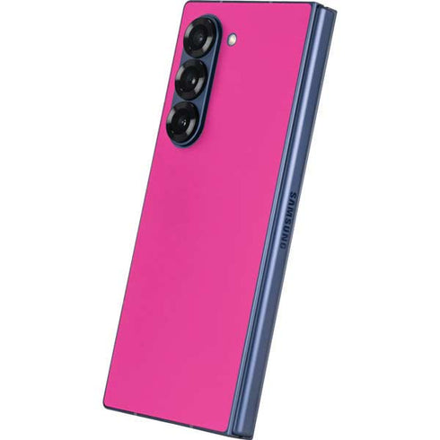 Color Pop Corvette Fusia Galaxy Z Fold6 Skin