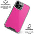 Color Pop Corvette Fusia iPhone 15 Pro Clear Case