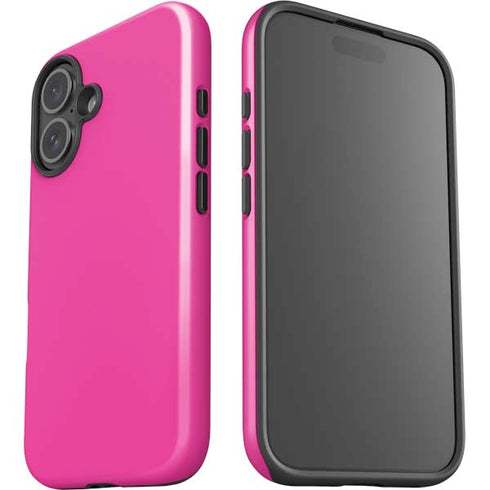 Color Pop Corvette Fusia iPhone 16 Plus Impact Case