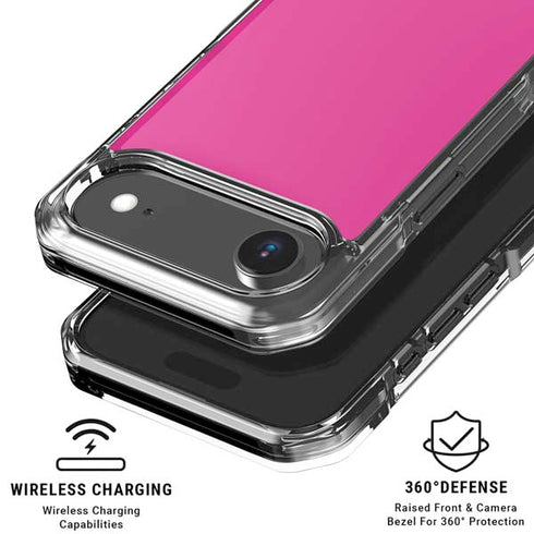 Color Pop Corvette Fusia iPhone 17 Air Clear Case