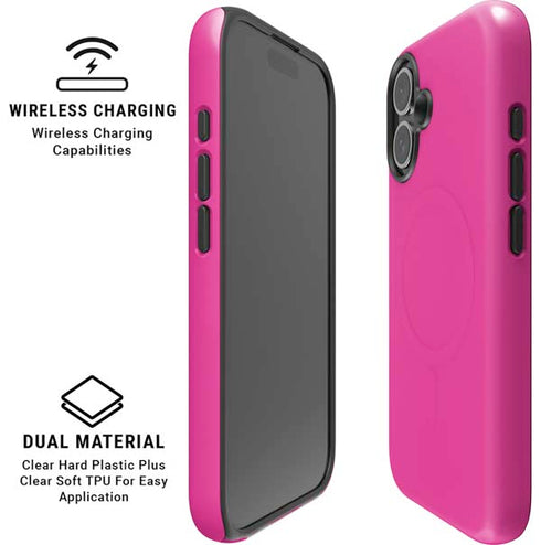 Color Pop Corvette Fusia iPhone 17 Magsafe Impact Case