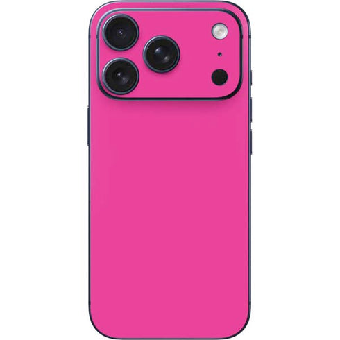 Color Pop Corvette Fusia iPhone 17 Pro Skin