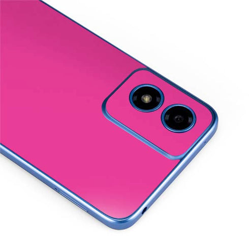 Color Pop Corvette Fusia Moto G Play 4G (2024) Skin