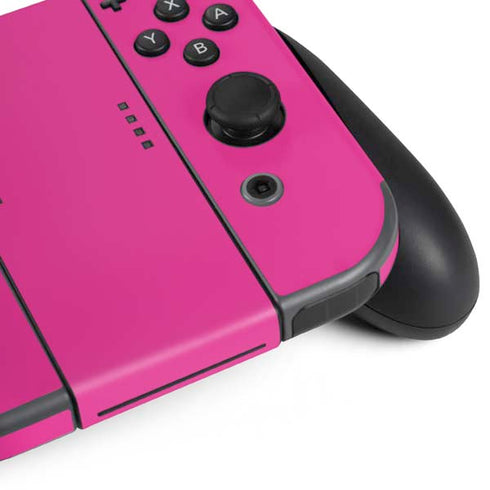 Color Pop Corvette Fusia Nintendo Switch Bundle Skin
