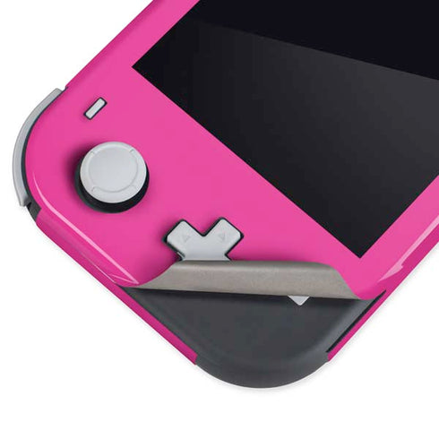 Color Pop Corvette Fusia Nintendo Switch Lite Skin