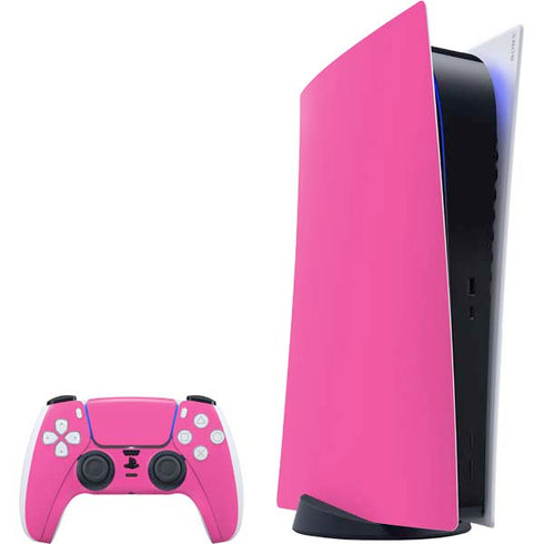 Color Pop Corvette Fusia PS5 Digital Edition Bundle Skin
