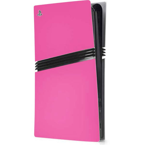Color Pop Corvette Fusia PS5 Pro Console Skin