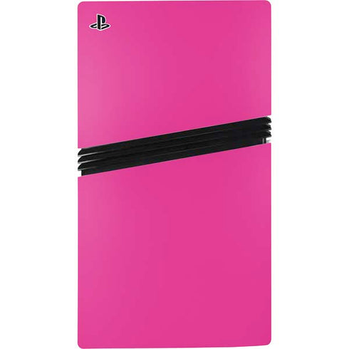 Color Pop Corvette Fusia PS5 Pro Console Skin