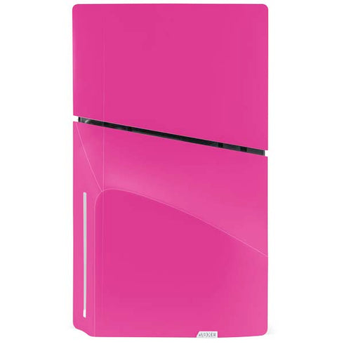 Color Pop Corvette Fusia PS5 Slim Disk Console Skin