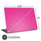 Color Pop Corvette Fusia Universal Laptop 17in (13.8 x 10in) Skin