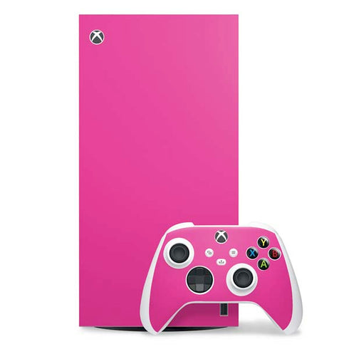 Color Pop Corvette Fusia XBox Series X Digital Edition Bundle Skin