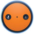 Color Pop Florida Orange Amazon Echo Skin