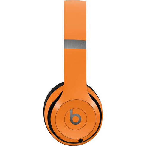Color Pop Florida Orange Beats Solo 4 Wireless Headphones Skin