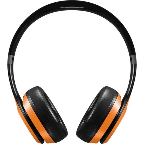 Color Pop Florida Orange Beats Solo 4 Wireless Headphones Skin