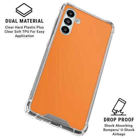 Color Pop Florida Orange Galaxy A13 5G Clear Case