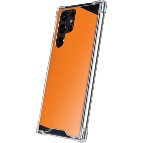 Color Pop Florida Orange Galaxy S22 Ultra Clear Case