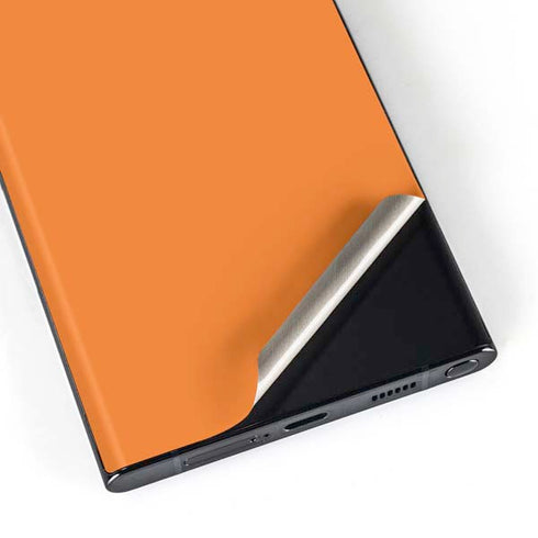 Color Pop Florida Orange Galaxy S23 Ultra Skin