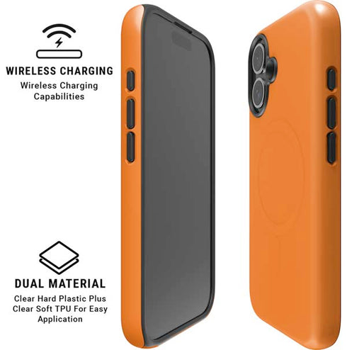 Color Pop Florida Orange iPhone 16 Magsafe Impact Case