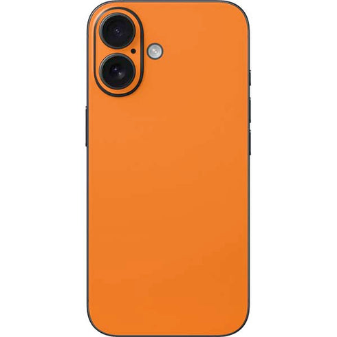 Color Pop Florida Orange iPhone 16 Skin