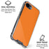 Color Pop Florida Orange iPhone 16e Clear Case