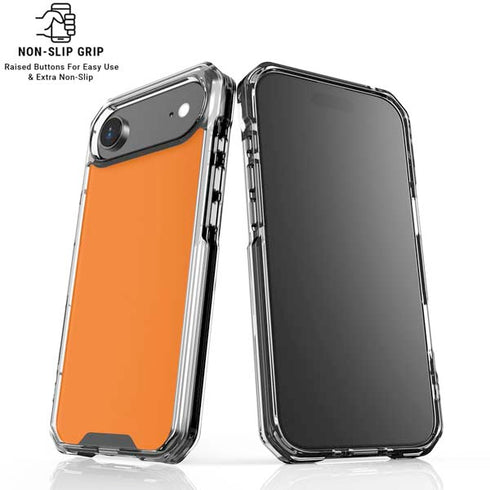 Color Pop Florida Orange iPhone 17 Air Clear Case