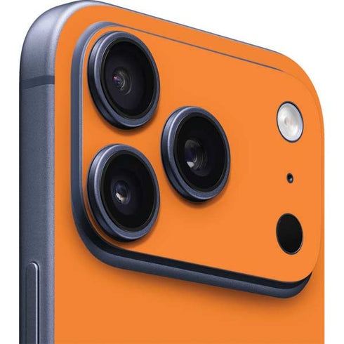 Color Pop Florida Orange iPhone 17 Pro Skin