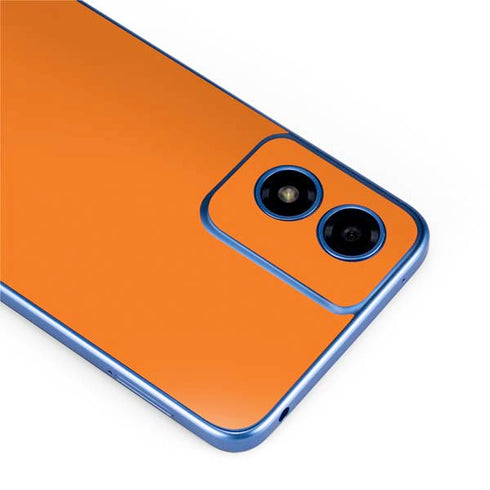 Color Pop Florida Orange Moto G Play 4G (2024) Skin