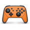 Color Pop Florida Orange Nintendo Switch Pro Controller Skin