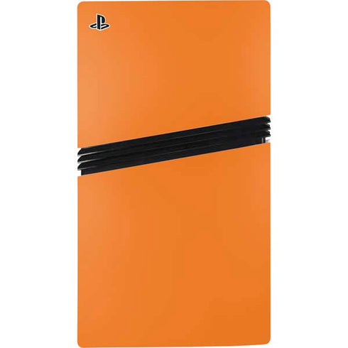 Color Pop Florida Orange PS5 Pro Console Skin