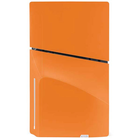 Color Pop Florida Orange PS5 Slim Disk Console Skin