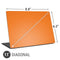 Color Pop Florida Orange Universal Laptop 11in (8.8 x 6.2in) Skin