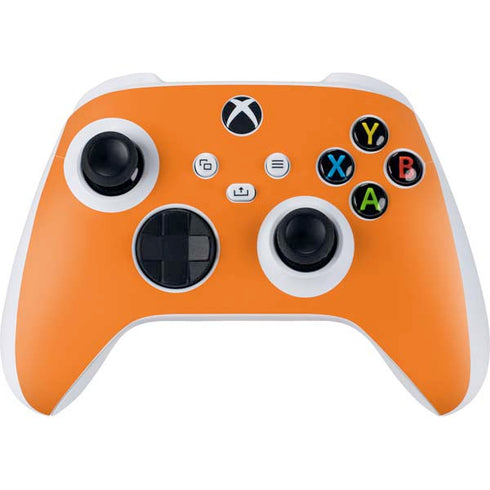 Color Pop Florida Orange Xbox Series S Controller Skin