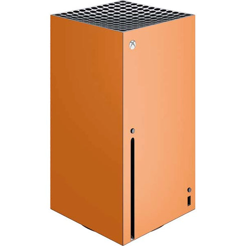 Color Pop Florida Orange Xbox Series X Console Skin