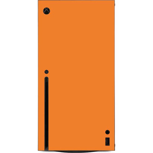 Color Pop Florida Orange Xbox Series X Console Skin
