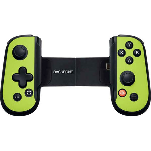 Color Pop Laser Lime Backbone One for iPhone Game Controller Skin