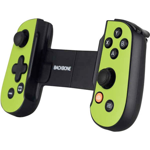 Color Pop Laser Lime Backbone One for iPhone Game Controller Skin