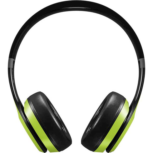 Color Pop Laser Lime Beats Solo 4 Wireless Headphones Skin