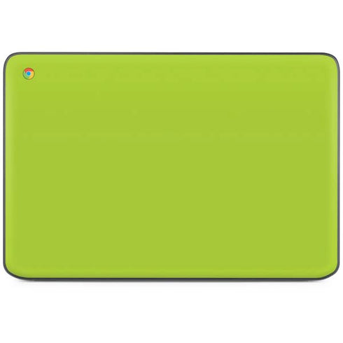 Color Pop Laser Lime HP Chromebook Skin