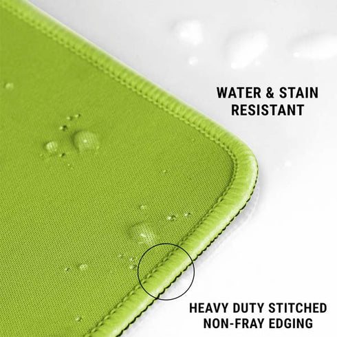 Color Pop Laser Lime Gaming Mouse Pad