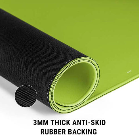 Color Pop Laser Lime Gaming Mouse Pad
