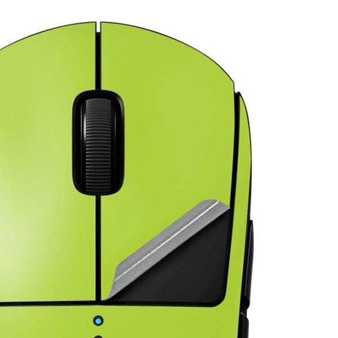 Color Pop Laser Lime G Pro Wireless Gaming Mouse Skin